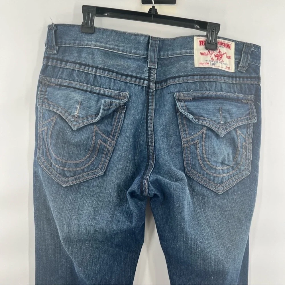True religion surf blue jeans size 38